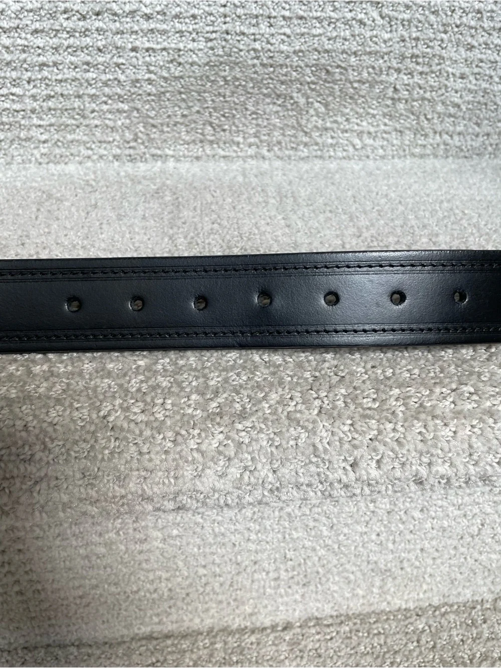 Columbia Men’s Leather Top Black Brown Reversible Belt Size Medium 34-36
